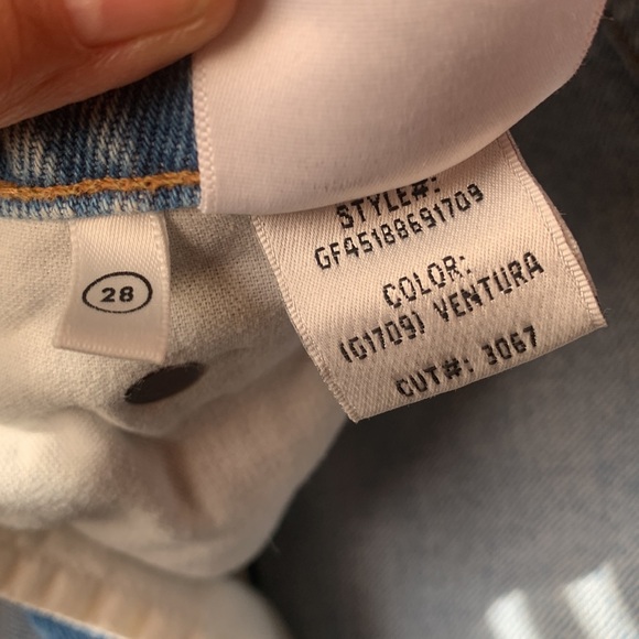 GRLFRND Karolina High Rise Straight Crop Jeans 28 Ventura - Picture 9 of 16